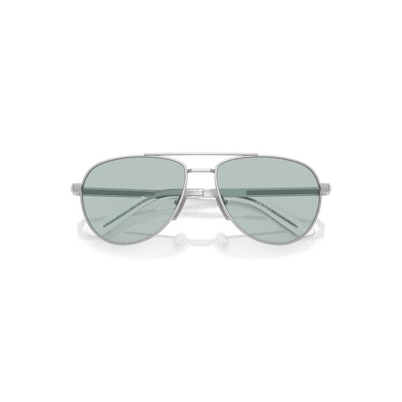 New PRADA Silver Aviator SPRA54 275-40N Sunglasses Women - Picture 4 of 6
